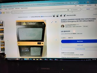 SUNGZU SKA1000 1000W Portable Power Station