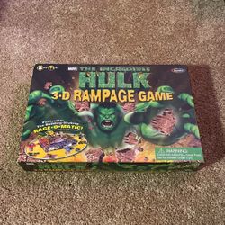 Hulk 3D Rampage Board Game 