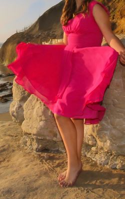 Pink dress