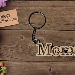 Mothers Day Gift Custom Keychain