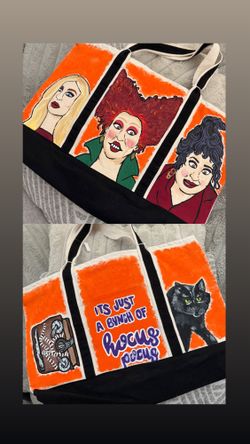 Hocus Pocus Tote bag- Custom