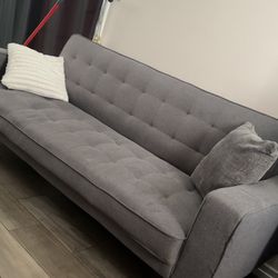 Grey Futon Couch