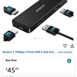 nup Usb su to Dual Homi Adapter Laptop bocking stauon vual Monitor Splitter for MacBook Pro/Air/Dell/HP/Lenovo/Surface USB Dock