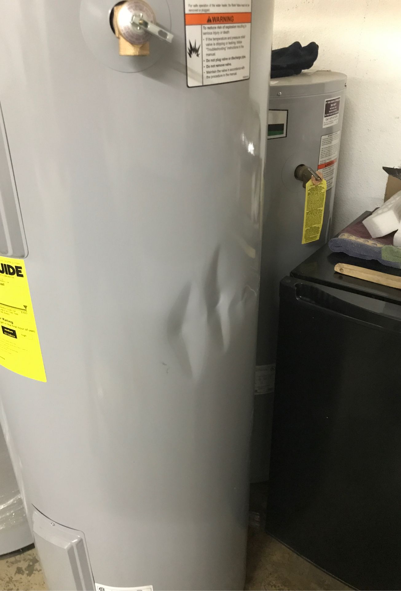 A.O. Smith Signature 50Gallon Tall 6year Limited 4500Watt Double