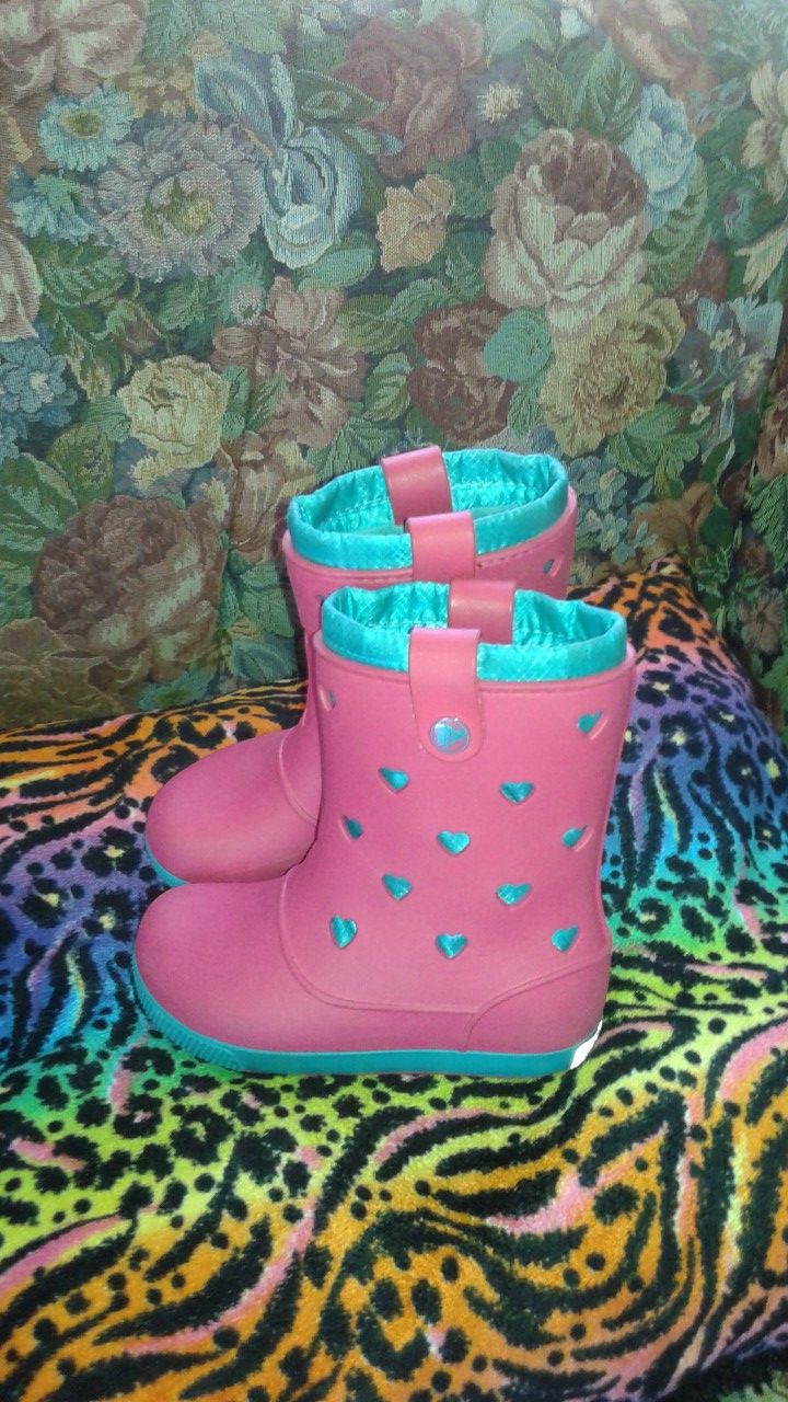Rain boots for girls