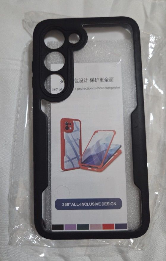 NEW! Galaxy S23 Phone Case BLACK, 3x6