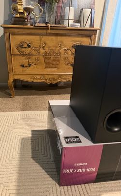 Brand New Yamaha True X Sub 100A Subwoofers – $175 Each or $300 for the Pair
