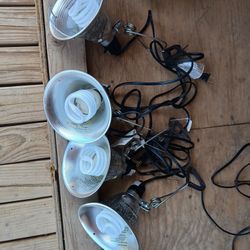 4 Slightly USED Lights 