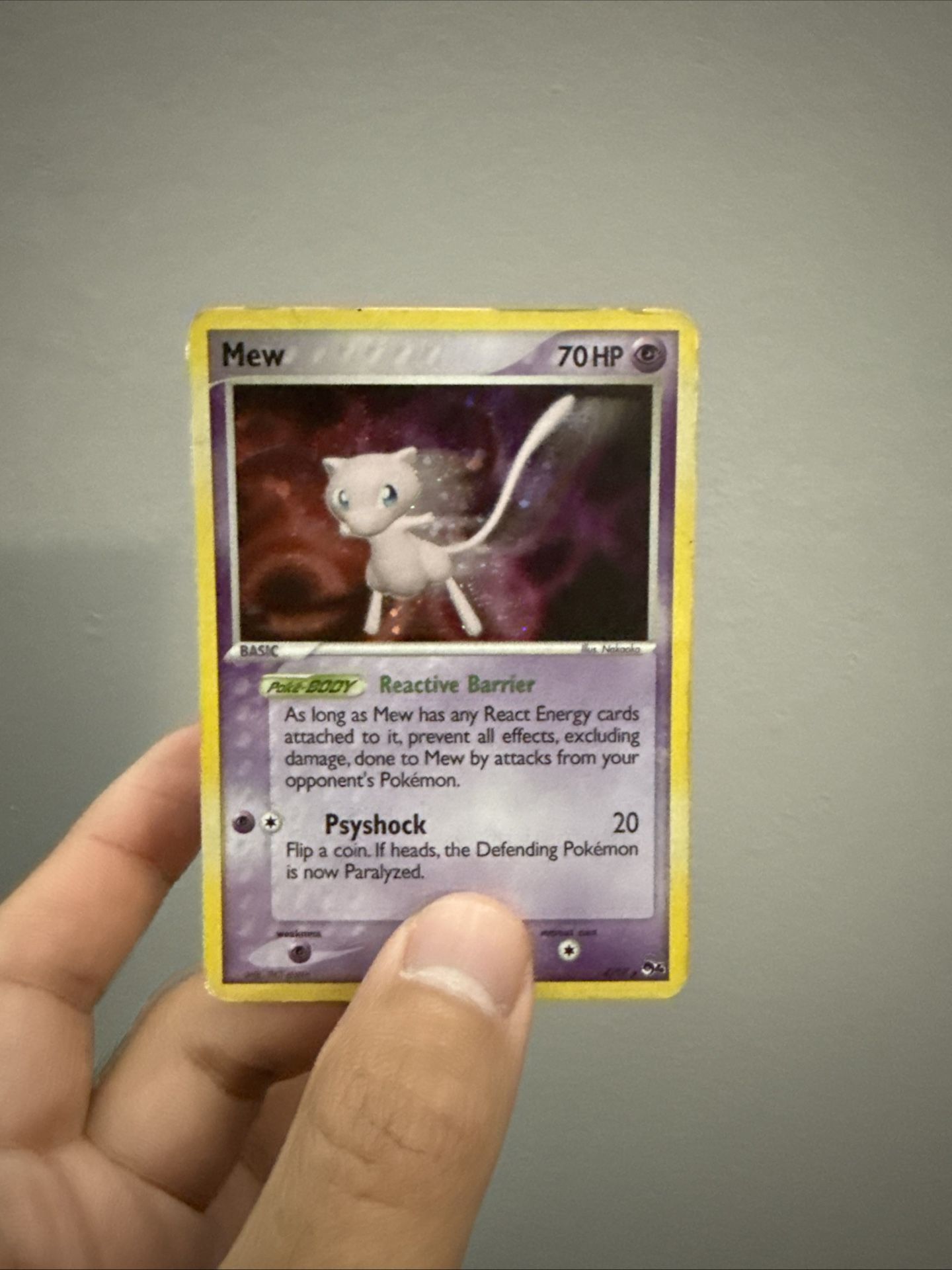 Pokemon (Mew) Card