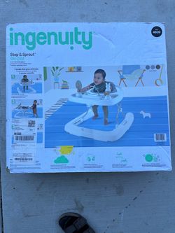 Ingenuity Step & Sprout 3 -in- 1 Activity Walker