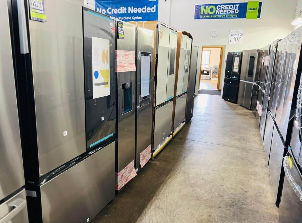 NEW REFRIGERATORS STARTS FROM $599 AND UP