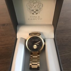 Vince camuto gold watch cheap