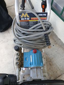 Pressure Washer, Mi-T-M Professional 4000 PSI Honda