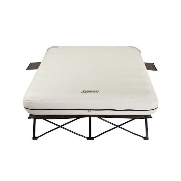 Coleman queen air mattress with cot