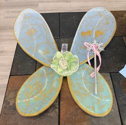 Light Up Tinkerbell Wings and Wand