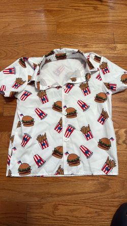 4th of July boys button up