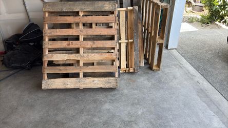 Six Palettes For Sale