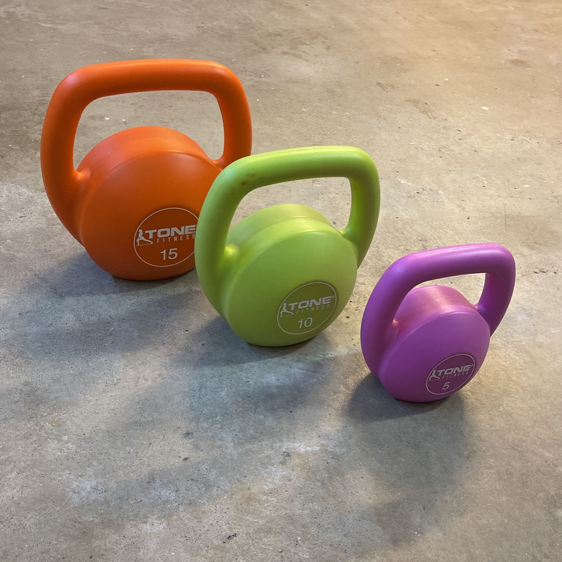 Tone Fitness Kettlebell Set