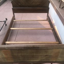 Vintage Full Size Bed Frame