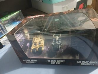 Hotwheels 3pc Mobiles Set Sealed Original Batman Movies