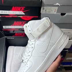 nike air force one high white