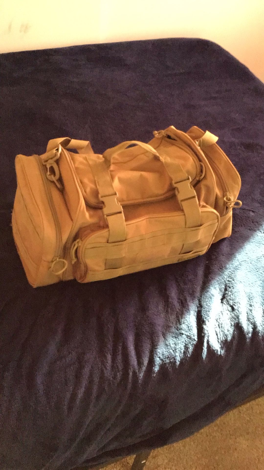 Authentic Army Duffle Bag. Price Negotiable!