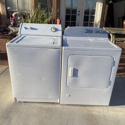 whirlpool washer and dryer gas heavy duty super capacity good condition delivery and installation available 