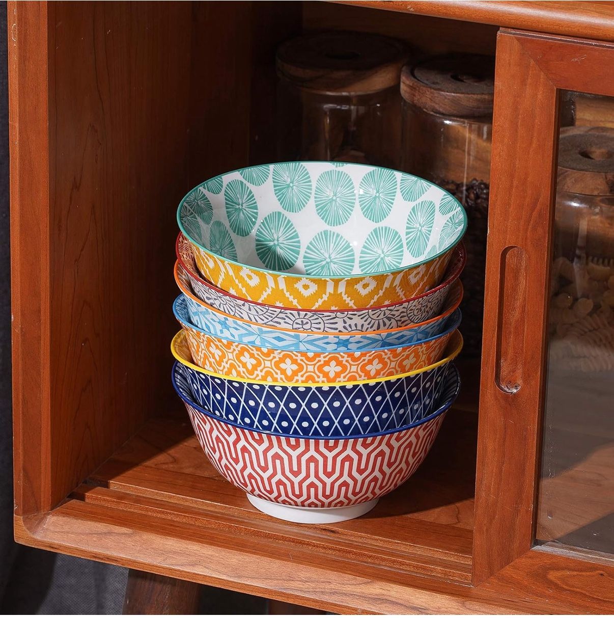 Selamica 7 Inches Porcelain Bowl Set (Set of 6)