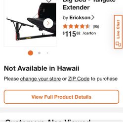 Big Red Tailgate Extender