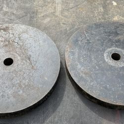 43lb Standard barbell Plates 