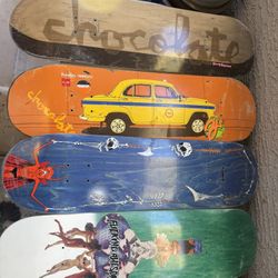 4 Cool Skateboard Decks