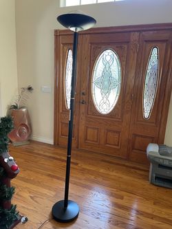 Vtg 90s Halogen Torchiere Bill Floor Lamp