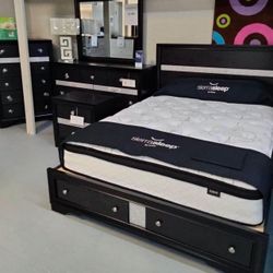Brand New Bedroom Set- Shop Now Pay Later- FREE MATTRESS AND BOX SPRING INCLUDED