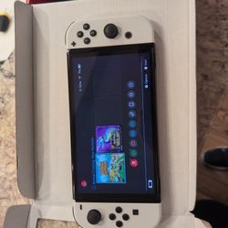 Nintendo Switch OLED With Pokemon Violet/Scarlet