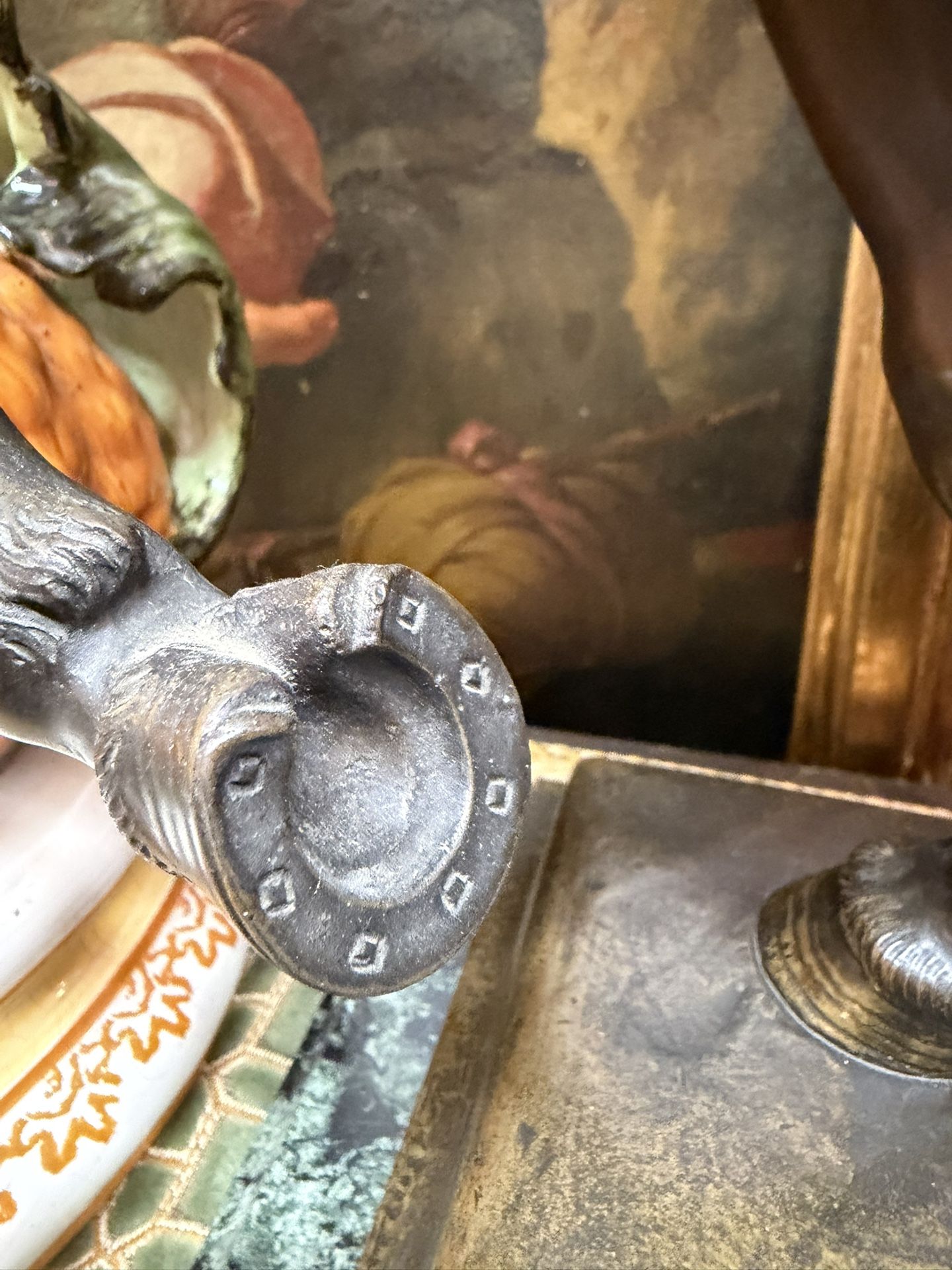 Bronze Equestrian Group Of Colleoni