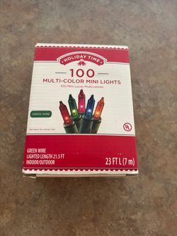 Mini lights for Christmas