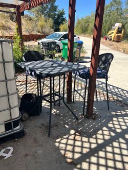 Outdoor bistro set