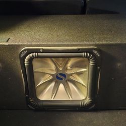 15" Kicker L7 Subwoofer And 1200.1 Kicker Amp $450.00 