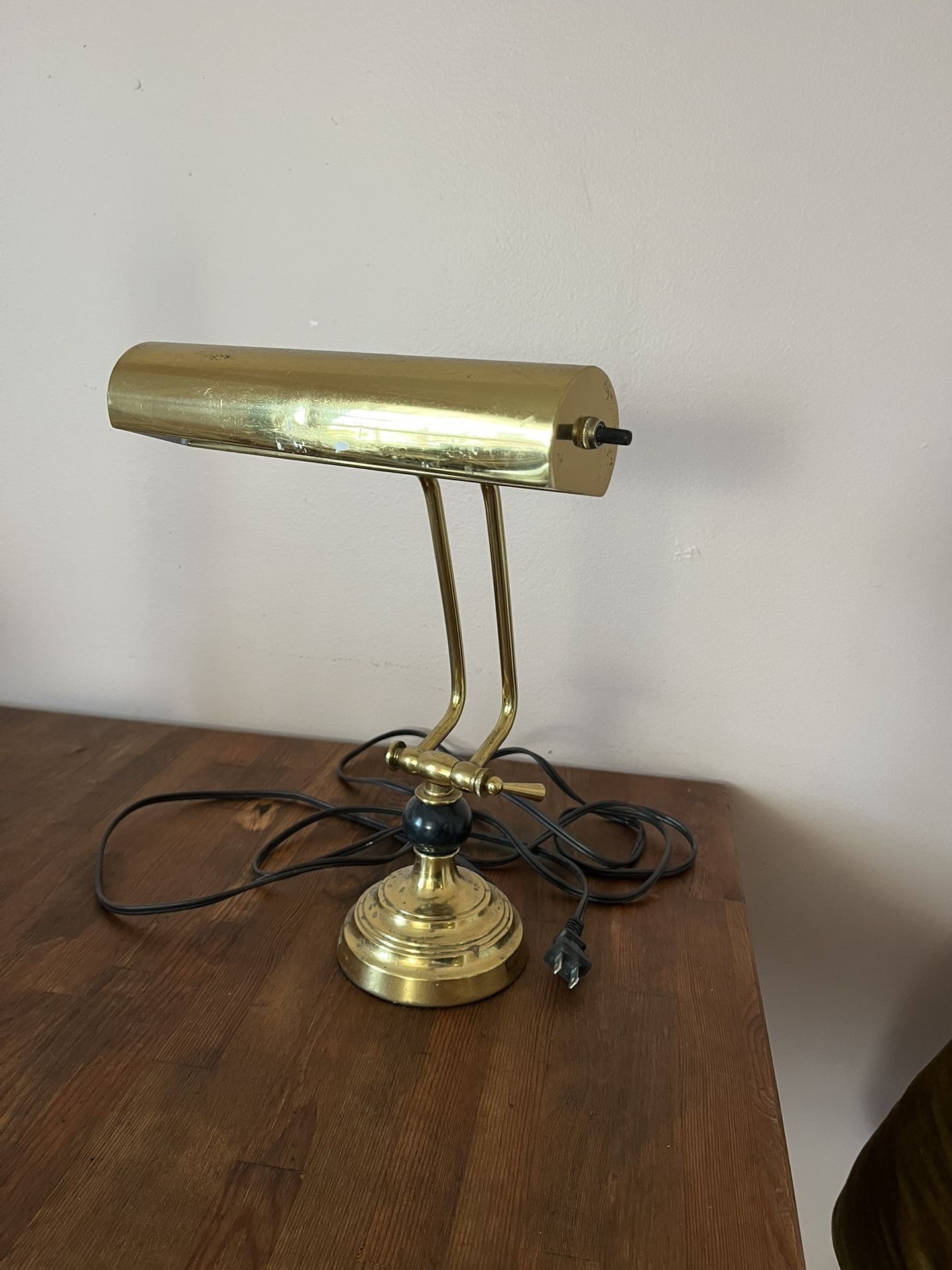 Vintage Brass Lamp