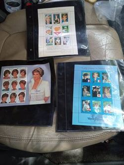 Princess Diana Stamp Collection. Mint.$20 OBO.