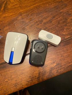 Wireless Doorbell Set with Receivers and Button