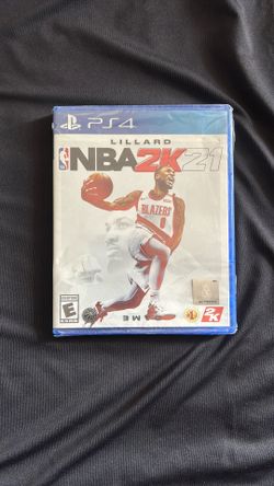 NBA2K21 Lillard Dame PS4 Game New 