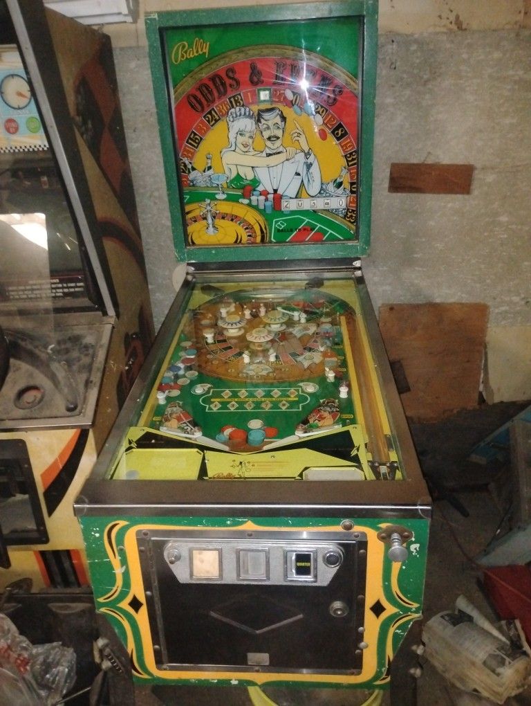 1973 Odds & Evens Pinball