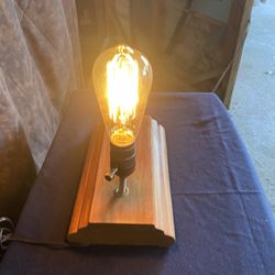 Wood Desk Lamp