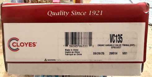 New VTC Actuator VVT Sprocket