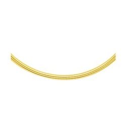 Cable chain.
Yellow gold.