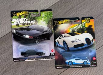 Hot Wheels Premium Nissan Skyline GT-R & Bugatti Veyron