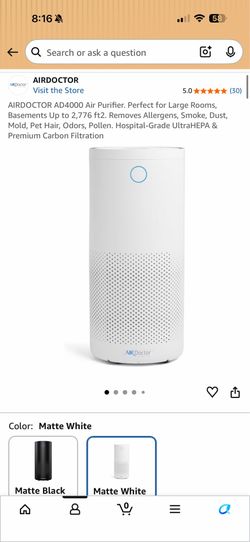 Brand new, air doctor air purifier
