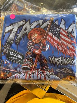 Tacoma Washington Chucky Graphic T-Shirt Size 2XL