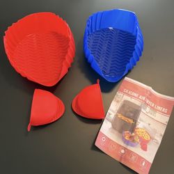 Reseller Opportunity.  Bulk Lot of 78 Silicone Air Fryer Liners and 78 Hand Gripper Set - Bulk Sale Only